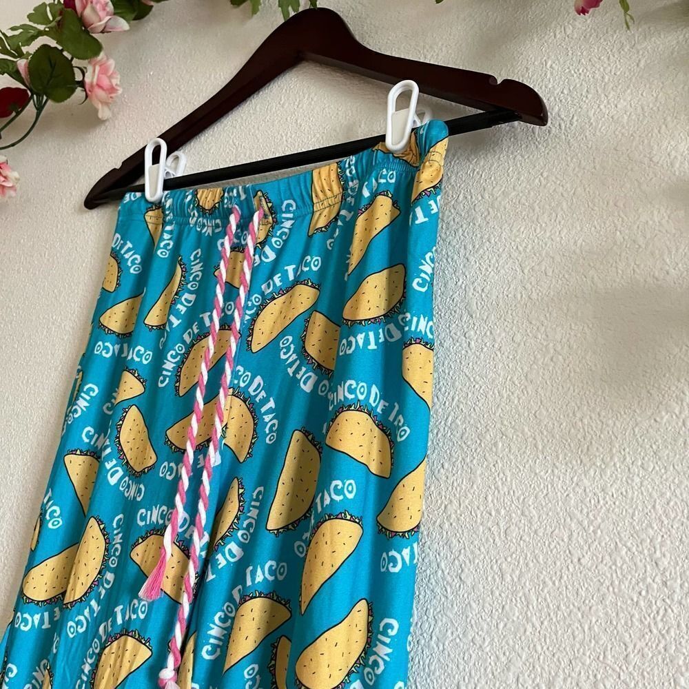 Cinco de Taco PJ Pants Women's XS
